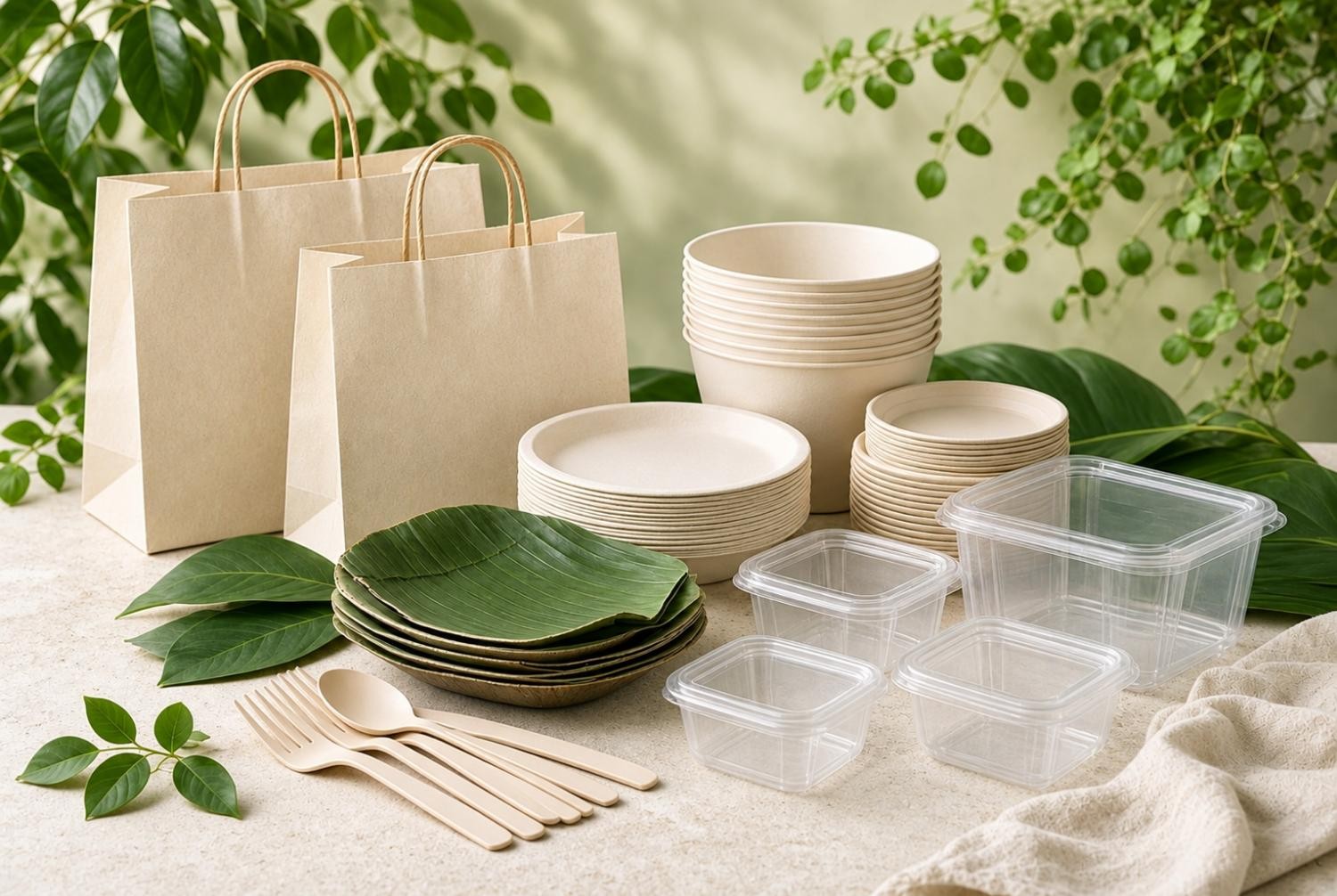 Bio Compostable Products: export supply from India