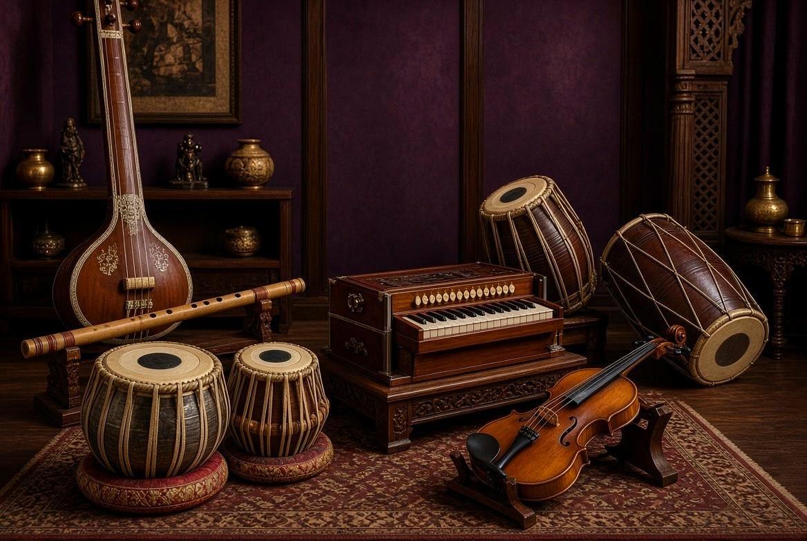 Musical Instruments: export supply from India