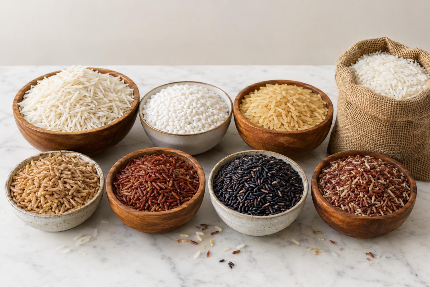 Rice: export supply from India